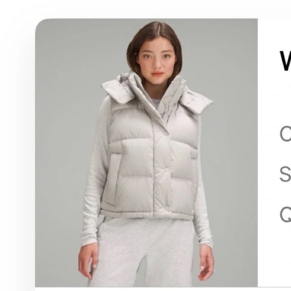 Lululemon Wunder Puffer Vest
